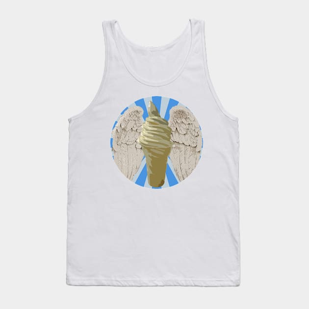 Delicious Pineapple soft serve Tank Top by FamilyThemeParkShirts